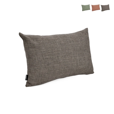 Cojín de exterior rectangular 60x40 cm repelente al agua melange Merve Promoción