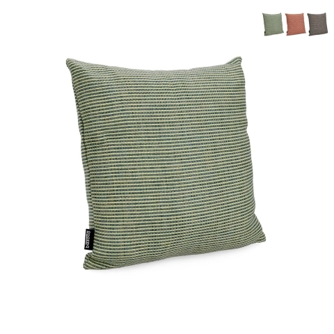 Cojín grande para exterior cuadrado 50x50cm repelente al agua melange Merve Promoción