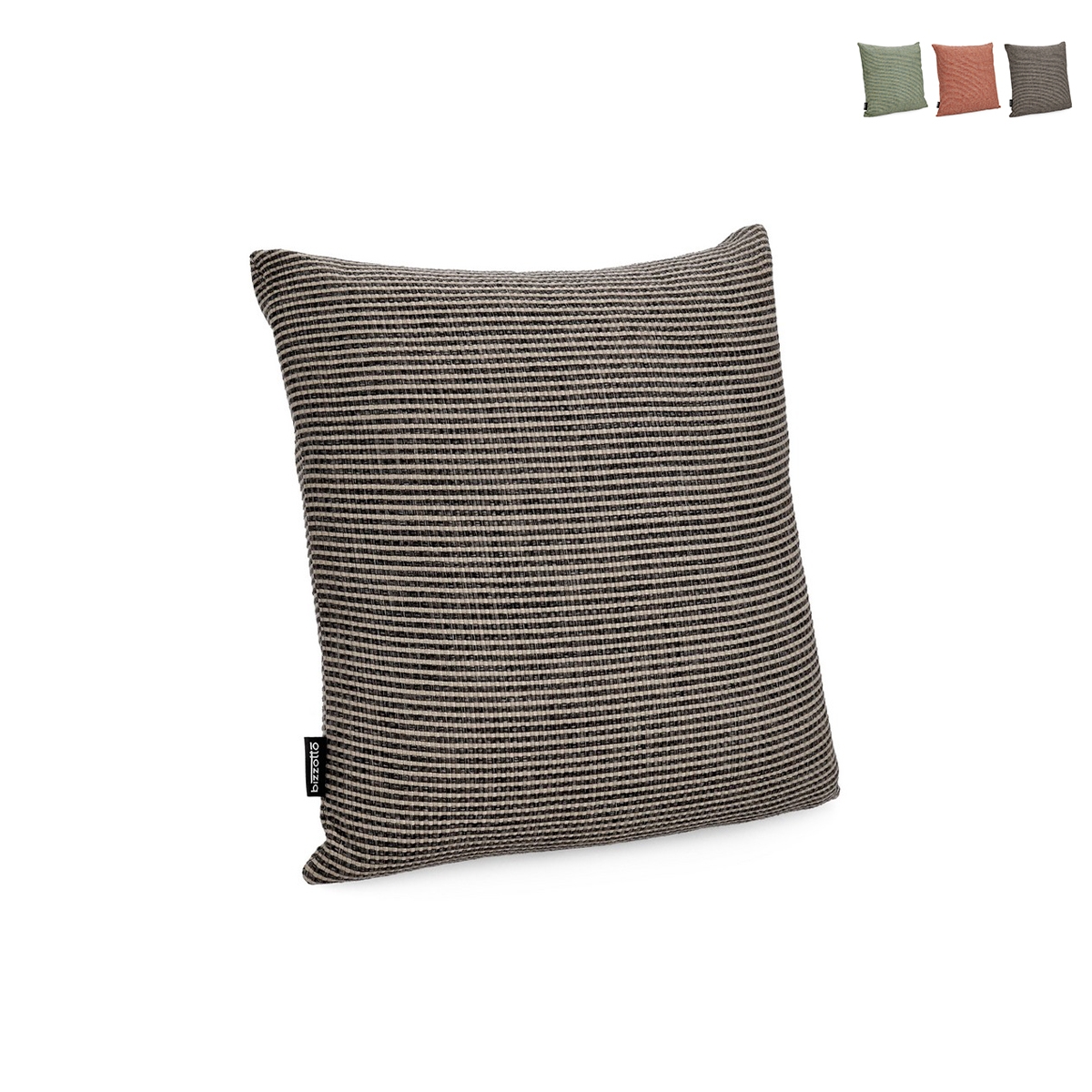 Cojín cuadrado para exterior repelente al agua 45x45cm melange Merve Oferta