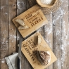 Tabla de cocina de madera 39x28cm Si scrive pane, si legge scarpetta Venta