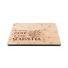 Tabla de cocina de madera 39x28cm Si scrive pane, si legge scarpetta Oferta