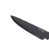 Bloque negro con 5 cuchillos de acero inoxidable efecto martillado Piko Descueto