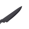 Bloque negro con 5 cuchillos de acero inoxidable efecto martillado Piko Rebajas
