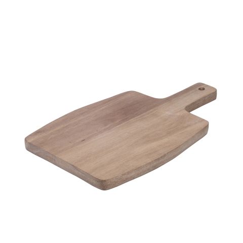 Tabla de cortar pequeña de madera de acacia con mango 32x19x1,5 cm Fiskar Promoción