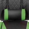 Silla de gaming giratoria ajustable reclinable con doble cojín Jovix Modelo