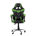 Silla de gaming giratoria ajustable reclinable con doble cojín Jovix Venta