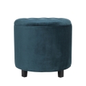 Puf contenedor redondo multiusos vintage Kursa Compra