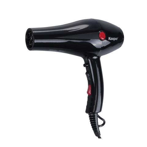 Secador de pelo 2000 W con boquilla concentradora y difusor negro Ulma Promoción