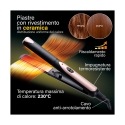 Plancha alisadora de cerámica para cabello 30W Riva Oferta