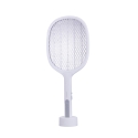 Raqueta eléctrica recargable para insectos con base de soporte y LED Duo Promoción
