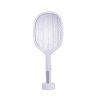 Raqueta eléctrica recargable para insectos con base de soporte y LED Duo Promoción