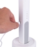 Raqueta eléctrica recargable para insectos con base de soporte y LED Duo Oferta