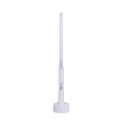 Raqueta eléctrica recargable para insectos con base de soporte y LED Duo Descueto