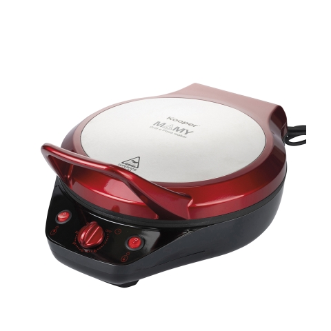 Horno para pizza y grill con doble placa antiadherente 1200W Mamy Promoción
