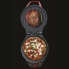 Horno para pizza y grill con doble placa antiadherente 1200W Mamy Características