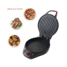 Horno para pizza y grill con doble placa antiadherente 1200W Mamy Rebajas