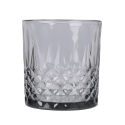 Set de 6 vasos de vidrio 340 ml con superficie decorada Edinburgh Descueto