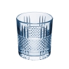 Juego de 6 vasos de vidrio decorado para agua 340 ml Dublin Venta