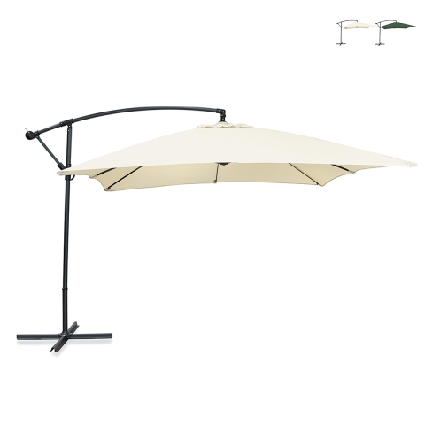 Sombrilla de jardín 3x3m con brazo lateral Kios Promoción