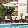 Parasol de jardín 3m con brazo lateral Kios Venta