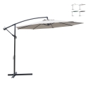 Parasol de jardín 3m con brazo lateral Kios Promoción