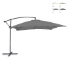 Sombrilla de jardín 3x2m con brazo lateral de acero Kios Oferta