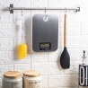 Báscula de cocina digital 5 kg superficie acero inoxidable Varza Venta