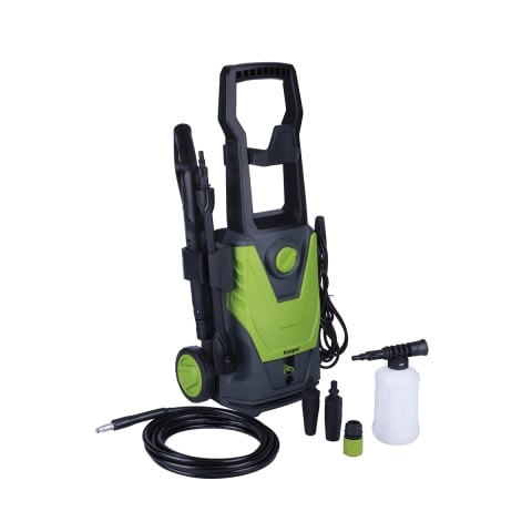 Hidrolimpiadora 1800W 135 bar con lanza de chorro ajustable y ruedas Darvo Promoción