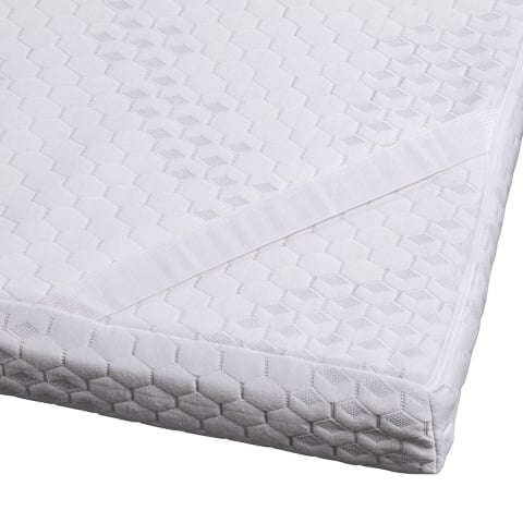 Cubrecolchón individual de memory foam 80x190 cm desenfundable Mavka Promoción