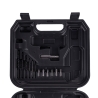 Taladro atornillador a batería 20V con maletín y accesorios Morin 
