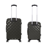 Set de 2 maletas 4 ruedas 360° con combinación y doble cremallera Diamond Venta