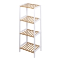Mueble baño con 4 estantes de bambú y MDF Tavro Catálogo