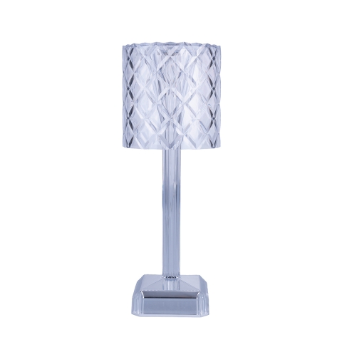 Lámpara de mesa táctil recargable con 3 luces ajustables Diamond Palace Promoción