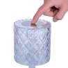 Lámpara de mesa táctil recargable con 3 luces ajustables Diamond Palace Rebajas