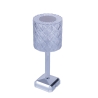 Lámpara de mesa táctil recargable con 3 luces ajustables Diamond Palace Stock