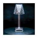 Lámpara táctil RGB recargable con 4 luces ajustables Diamond Crystal Elección
