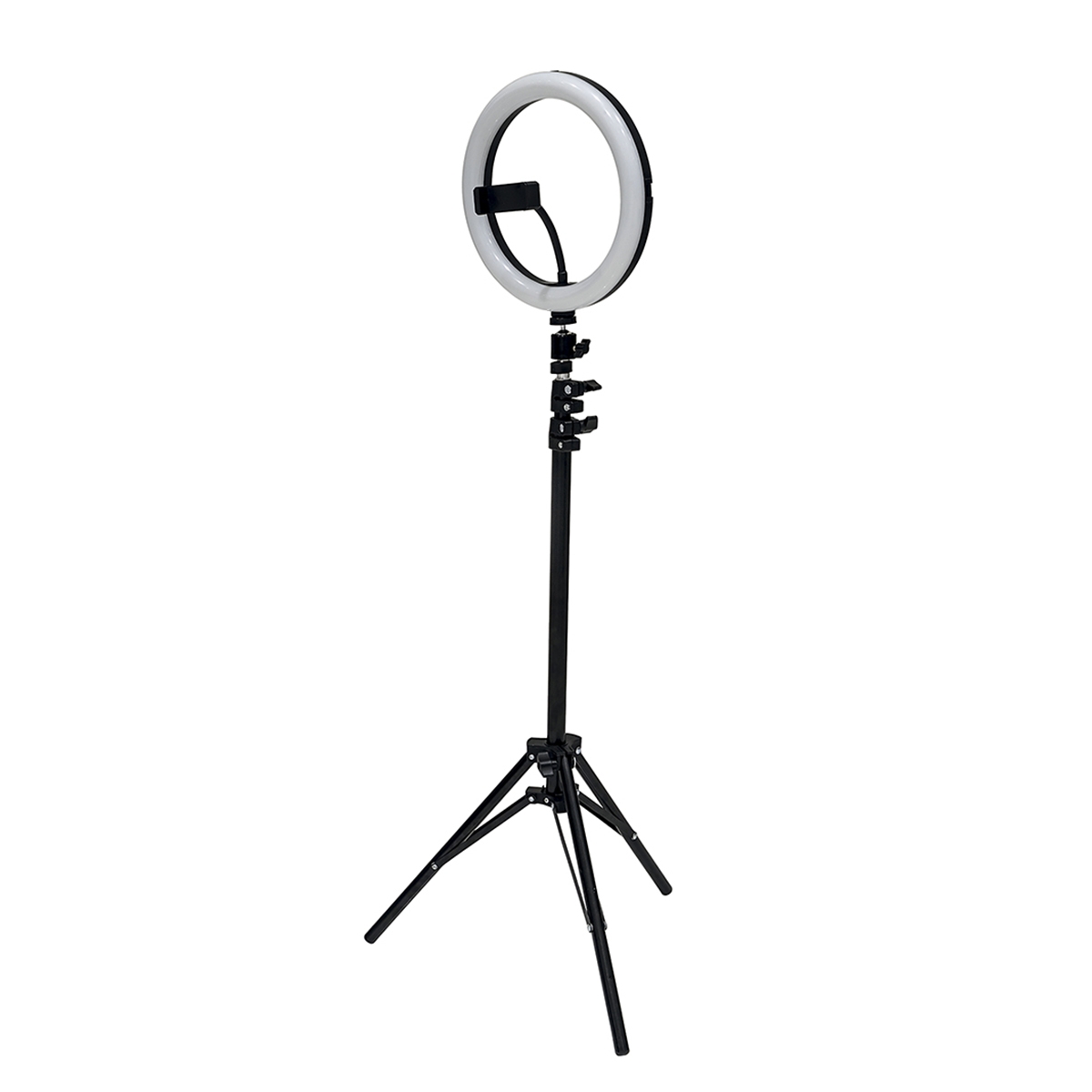 Aro de luz LED para selfies con soporte para smartphone Fira Promoción Aro de luz LED para selfies con soporte para smartphone Fira Promoción