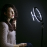 Aro de luz LED para selfies con soporte para smartphone Fira Oferta