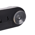 Lámpara para espejo con ventosas 4 bombillas luz LED a batería Diva Rebajas