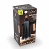 Cafetera moka negra de aluminio para 6 tazas con mango de madera Industry Oferta