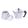 Cafetera moka de aluminio para espresso 6 tazas Morning Rebajas