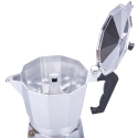 Cafetera moka de aluminio para espresso 6 tazas Morning Venta