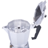 Cafetera moka de aluminio para espresso 6 tazas Morning Venta