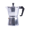 Cafetera moka de aluminio para espresso 6 tazas Morning Descueto
