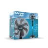 Ventilador de pie 7 aspas inclinación y altura ajustable Darek Descueto
