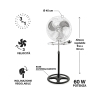 Ventilador 3 en 1 de pie, mesa y pared ajustable Planetarium Elección