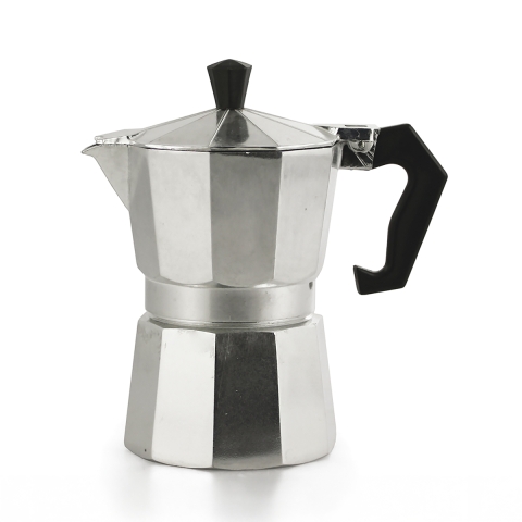 Cafetera tradicional moka para café de aluminio 2 tazas Morning Promoción
