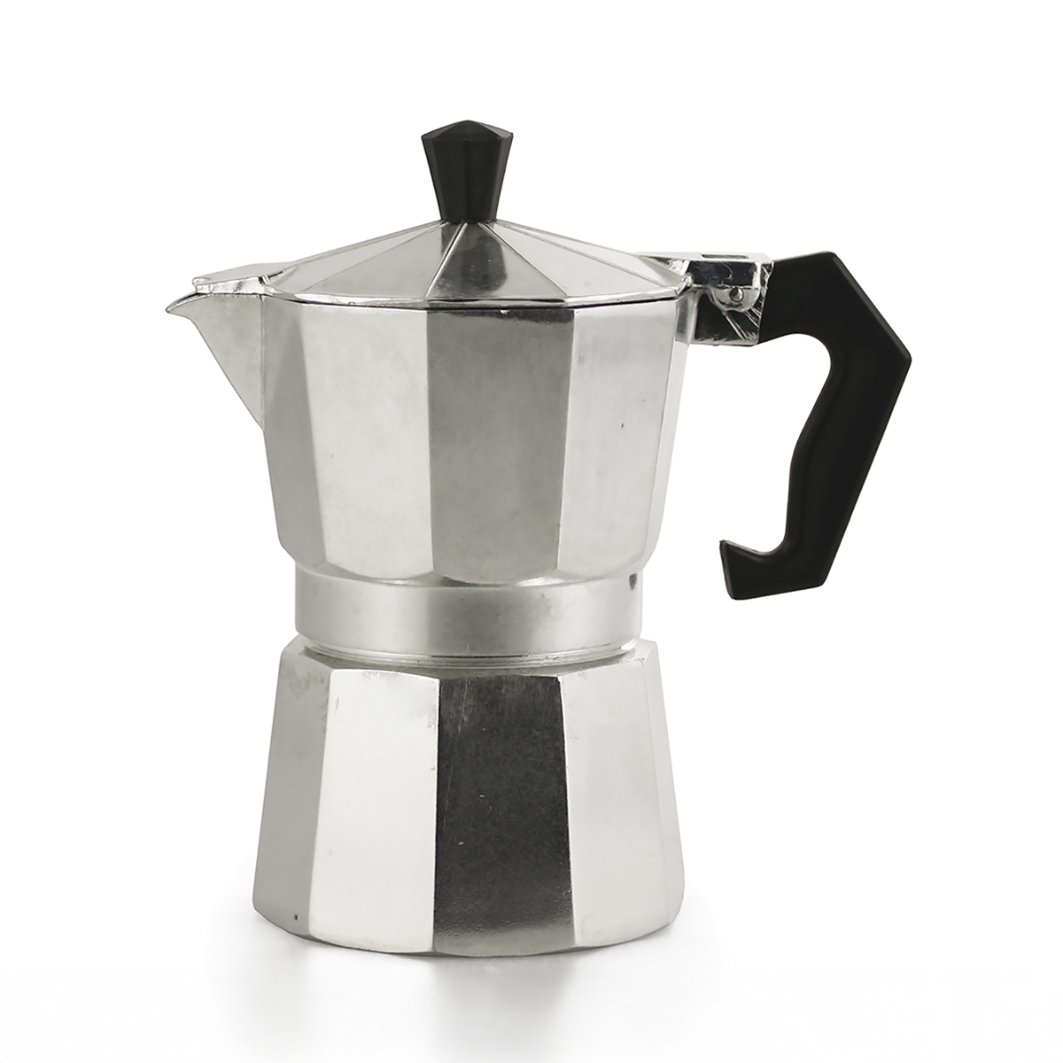 Cafetera tradicional moka para café de aluminio 2 tazas Morning Promoción Cafetera tradicional moka para café de aluminio 2 tazas Morning Promoción