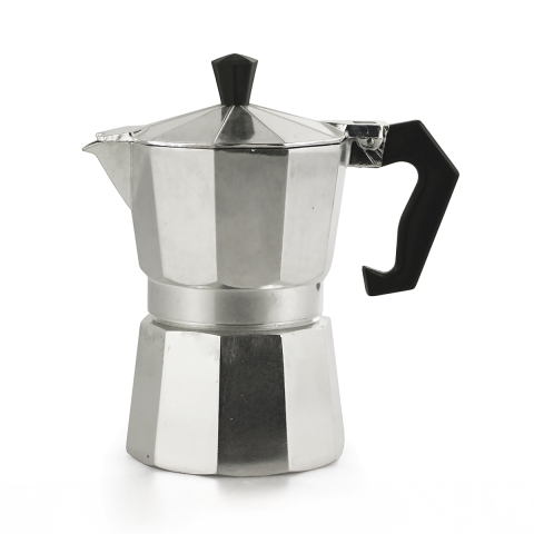 Cafetera Moka clásica para espresso 1 taza de aluminio Morning Promoción