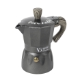 Cafetera moka 3 tazas de aluminio con mango efecto madera Buon Caffè Promoción